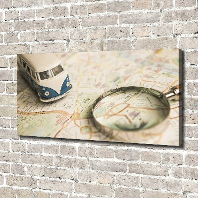 Foto quadro su tela Simbolismo del viaggio