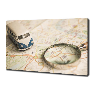 Foto quadro su tela Simbolismo del viaggio