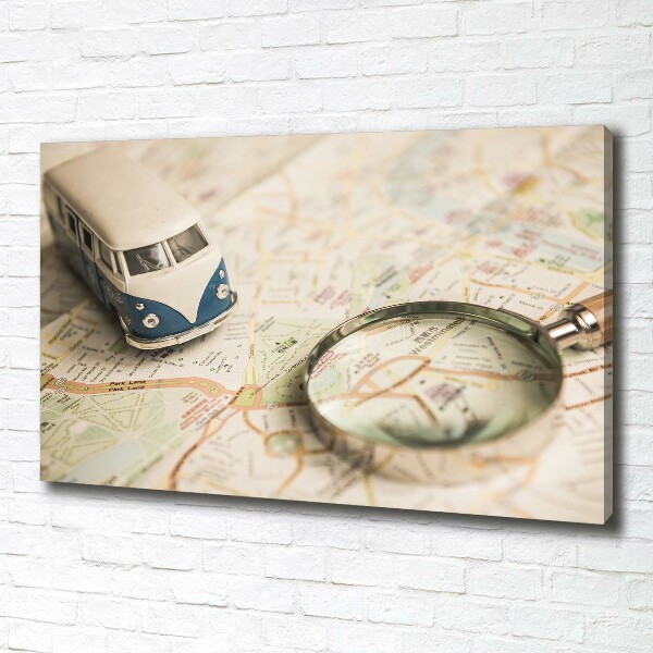 Foto quadro su tela Simbolismo del viaggio