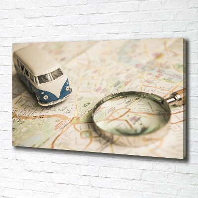 Foto quadro su tela Simbolismo del viaggio