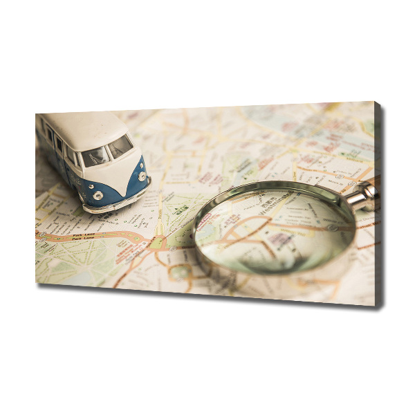 Foto quadro su tela Simbolismo del viaggio