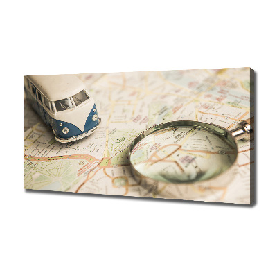 Foto quadro su tela Simbolismo del viaggio