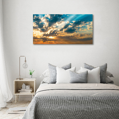 Foto quadro su tela Cielo al tramonto