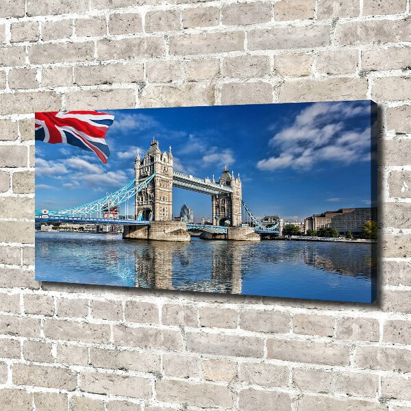 Quadro stampa su tela Tower Bridge di Londra