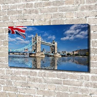 Quadro stampa su tela Tower Bridge di Londra