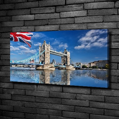 Quadro stampa su tela Tower Bridge di Londra