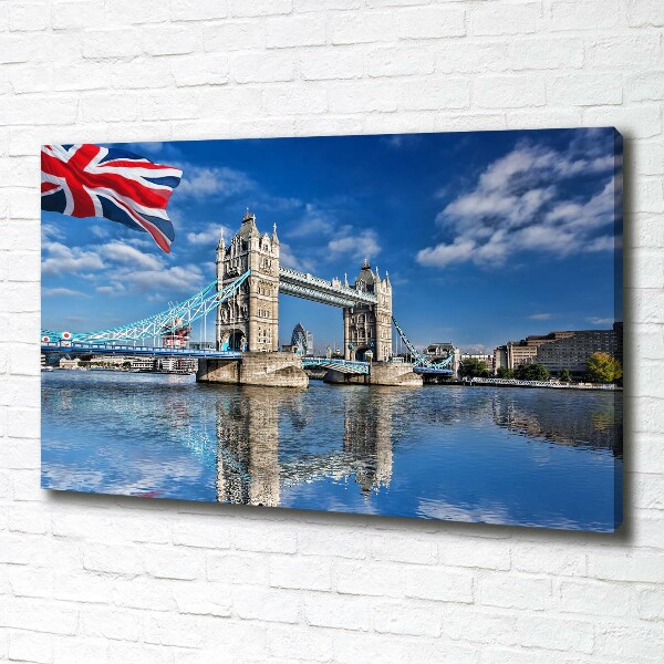 Quadro stampa su tela Tower Bridge di Londra