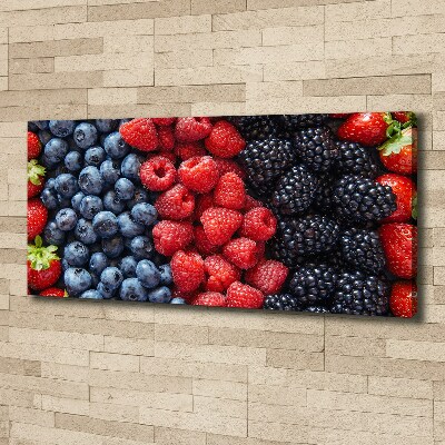 Foto quadro su tela Frutti di bosco
