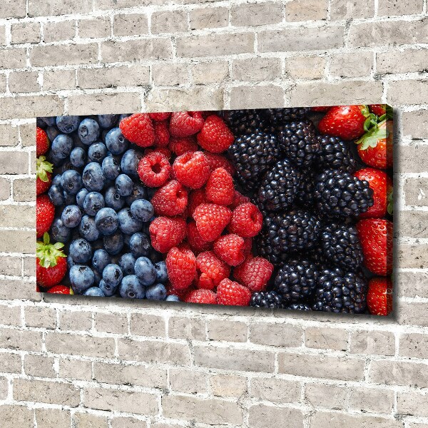 Foto quadro su tela Frutti di bosco