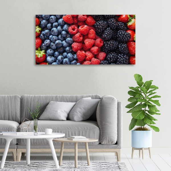 Foto quadro su tela Frutti di bosco