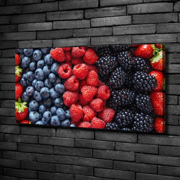 Foto quadro su tela Frutti di bosco