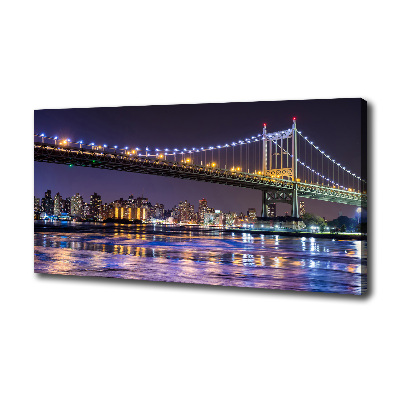 Quadro su tela Ponte di New York