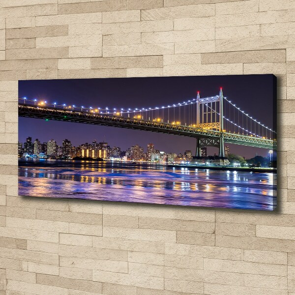 Quadro su tela Ponte di New York