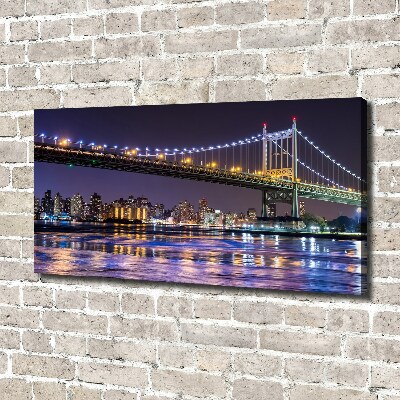 Quadro su tela Ponte di New York