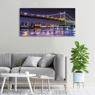 Quadro su tela Ponte di New York