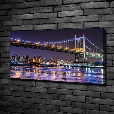 Quadro su tela Ponte di New York