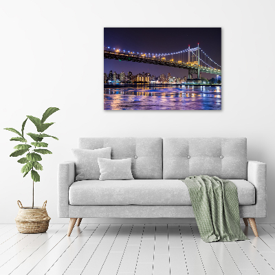Quadro su tela Ponte di New York