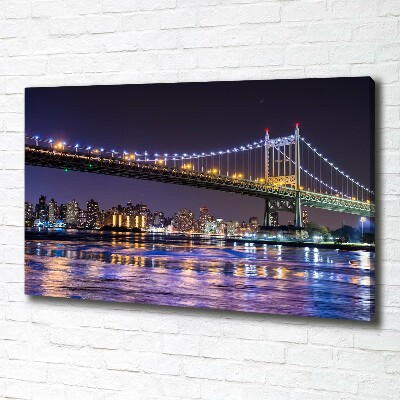 Quadro su tela Ponte di New York
