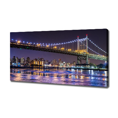 Quadro su tela Ponte di New York