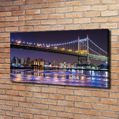 Quadro su tela Ponte di New York
