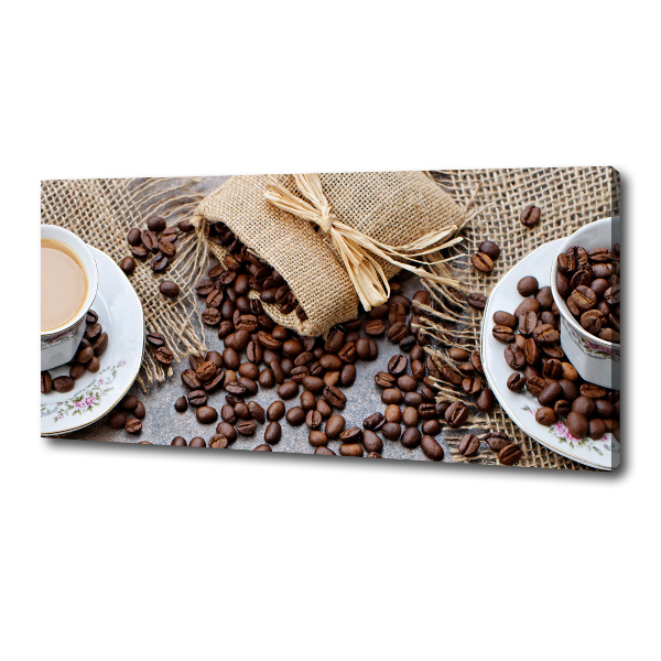 Quadro stampa su tela Caffè con latte