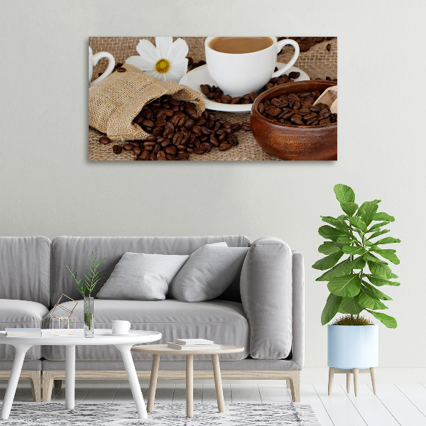 Quadro su tela Caffè con latte