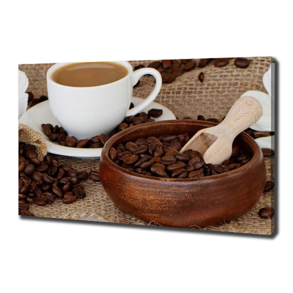 Quadro su tela Caffè con latte