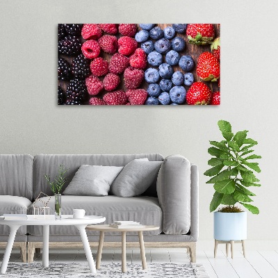 Quadro su tela Frutti di bosco