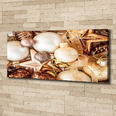 Quadro su tela Palline di Natale