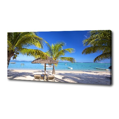 Foto quadro su tela Spiaggia di Mauritius