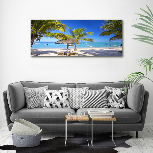 Foto quadro su tela Spiaggia di Mauritius