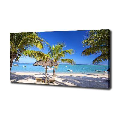 Foto quadro su tela Spiaggia di Mauritius