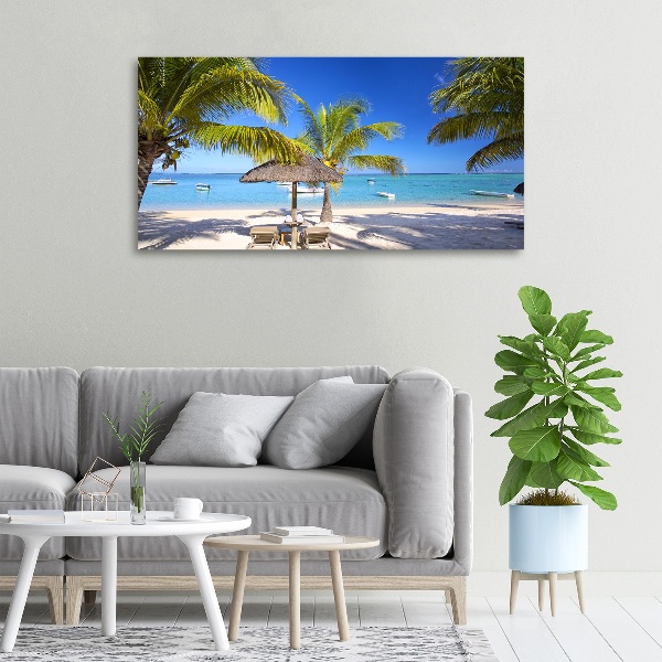 Foto quadro su tela Spiaggia di Mauritius