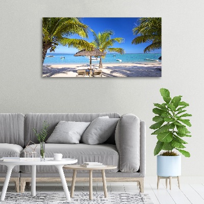Foto quadro su tela Spiaggia di Mauritius