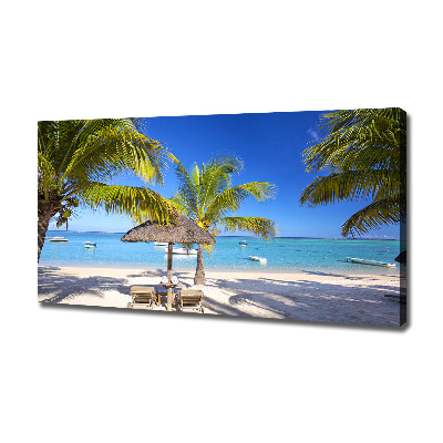 Foto quadro su tela Spiaggia di Mauritius