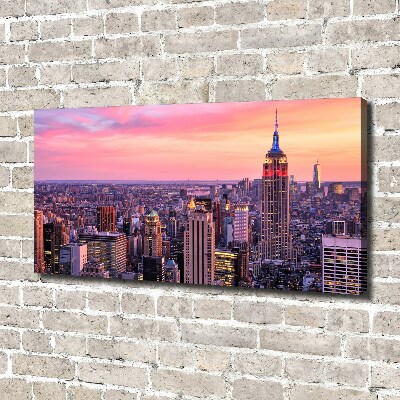 Foto quadro su tela New York Ovest