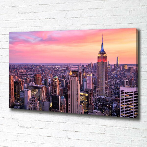 Foto quadro su tela New York Ovest