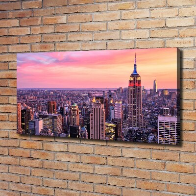 Foto quadro su tela New York Ovest