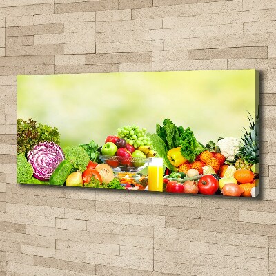 Foto quadro su tela Verdura e frutta