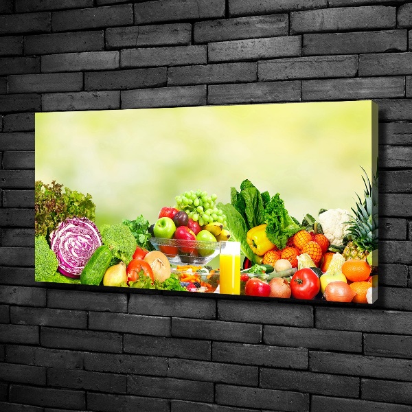 Foto quadro su tela Verdura e frutta