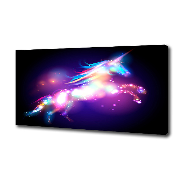 Quadro stampa su tela Unicorno