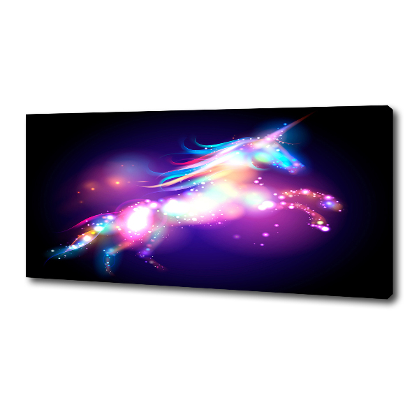 Quadro stampa su tela Unicorno