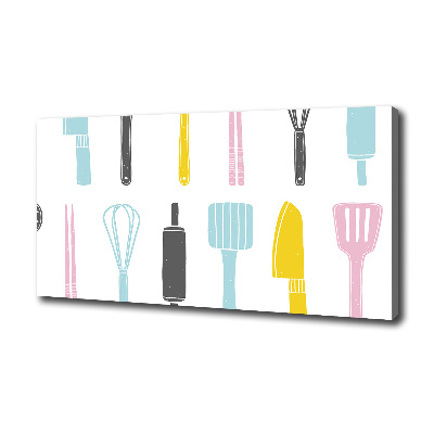 Quadro stampa su tela Utensili da cucina