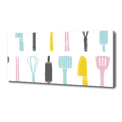 Quadro stampa su tela Utensili da cucina