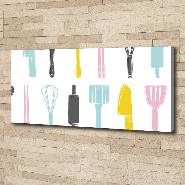 Quadro stampa su tela Utensili da cucina