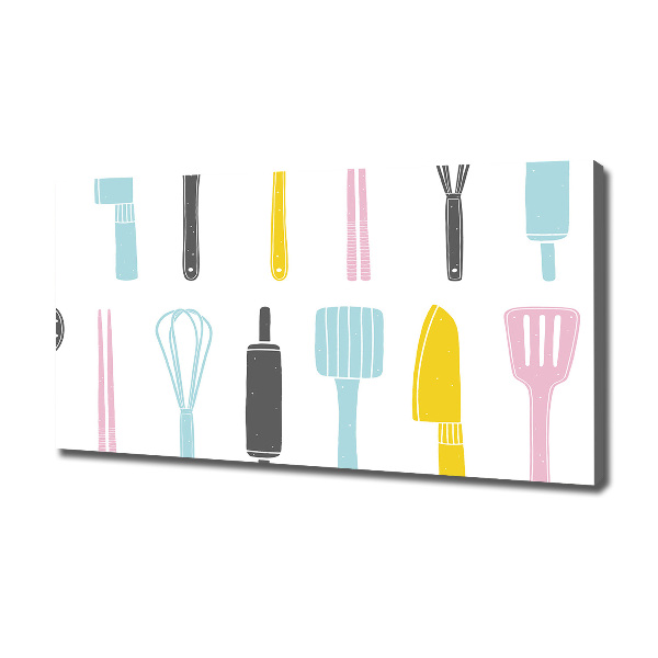 Quadro stampa su tela Utensili da cucina