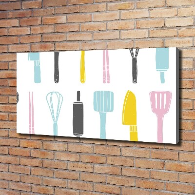 Quadro stampa su tela Utensili da cucina