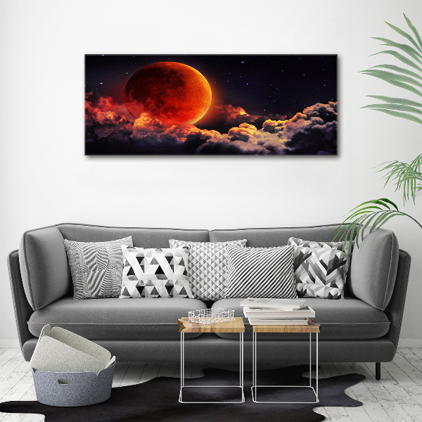 Foto quadro su tela Eclissi lunare