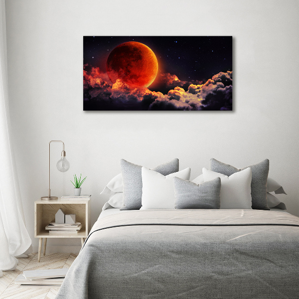 Foto quadro su tela Eclissi lunare