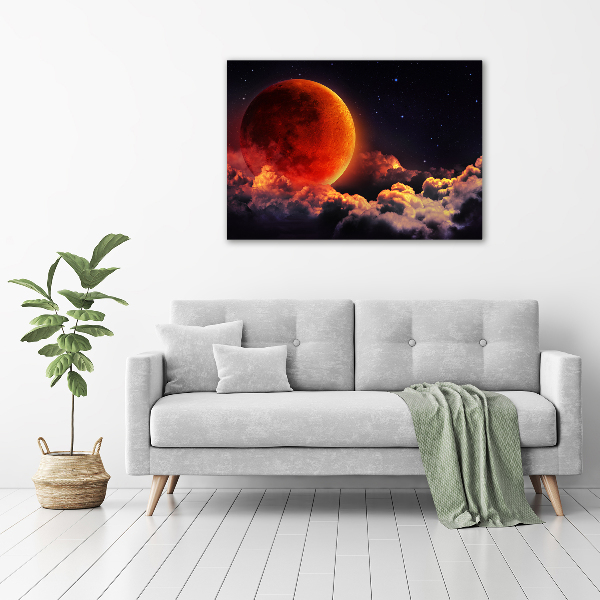 Foto quadro su tela Eclissi lunare